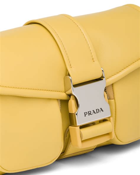 prada pocket nappa leather bag